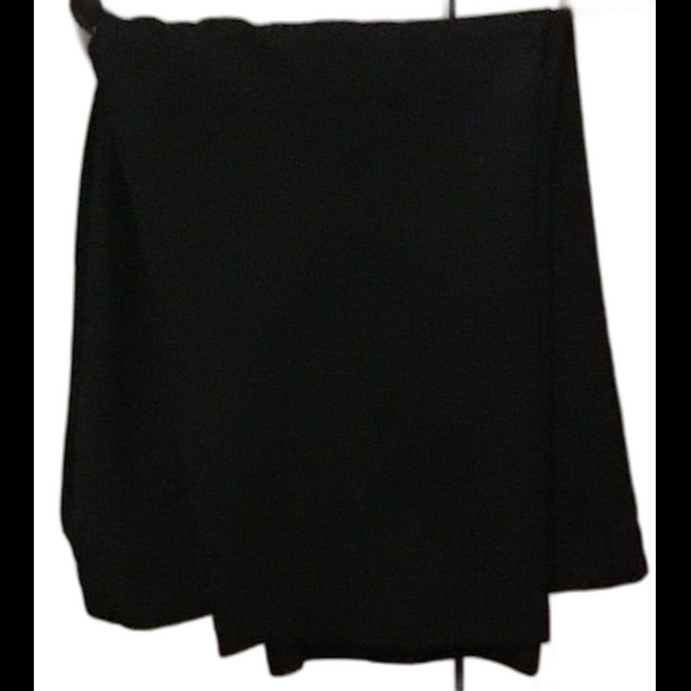 Haband's Fit Forever Men's Black Flat Front Straight Dress Pants Size 40 XS